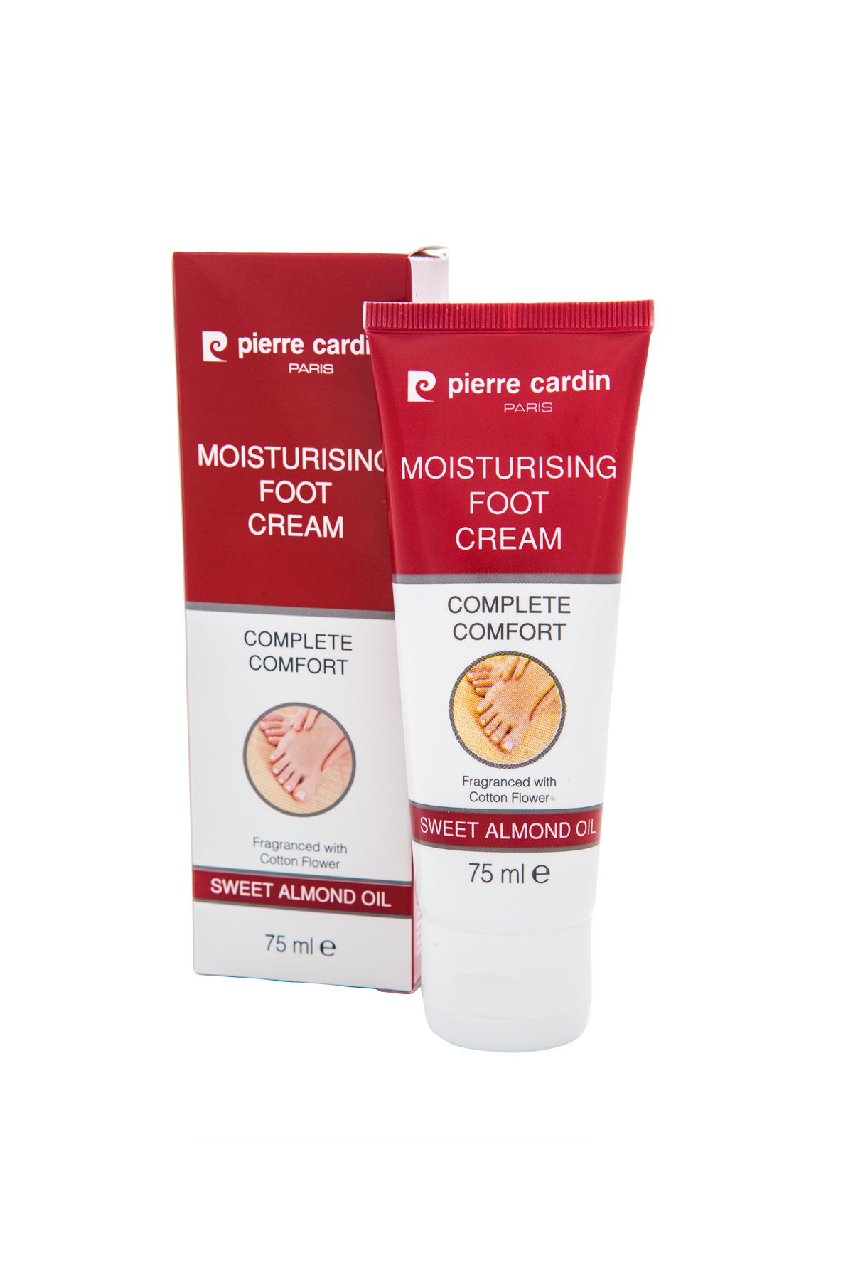 Pierre Cardin Moisturising Foot Cream with Sweet Almond oil Крема за стапала со малсо од сладок бадем