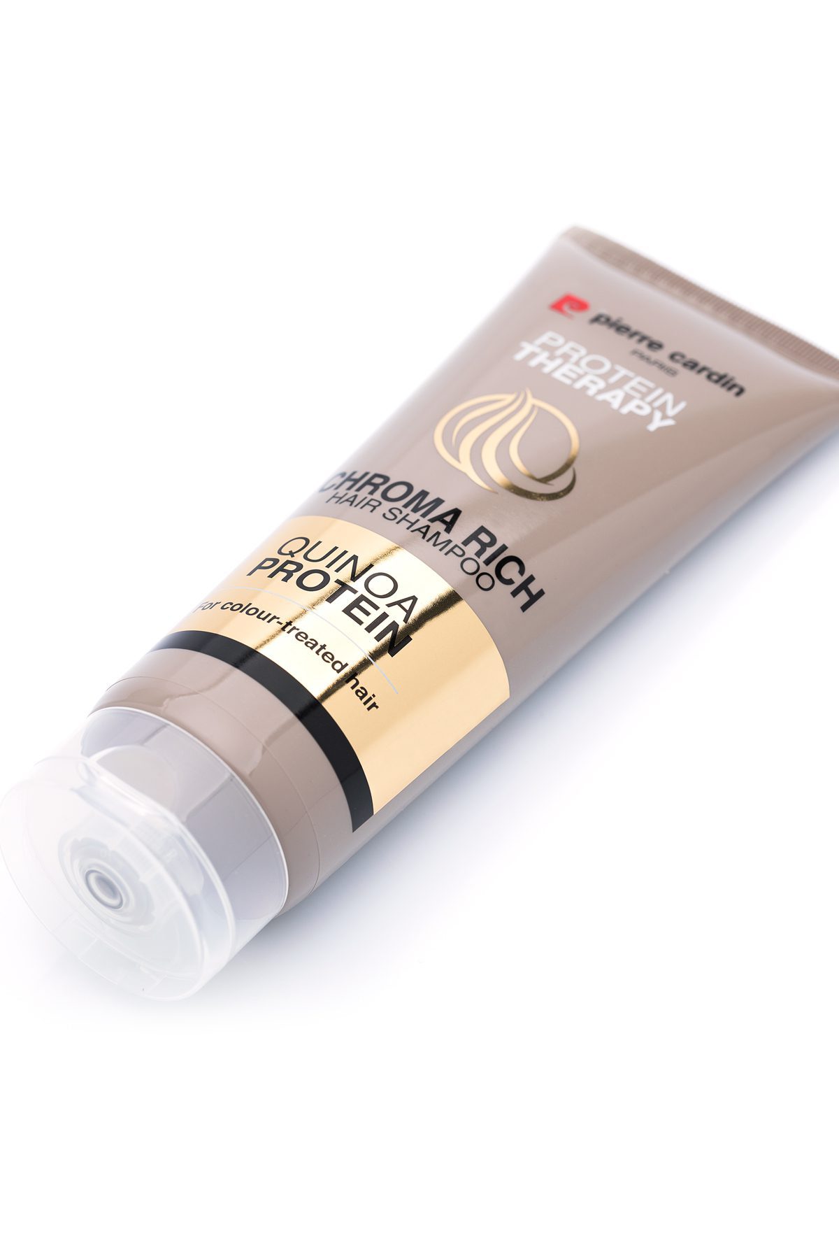 Втора слика наPierre Cardin  Protein Therapy Chroma Rich QUINOA PROTEIN   Hair Shampoo Шампон  со QUINOA  протеин за обоена коса