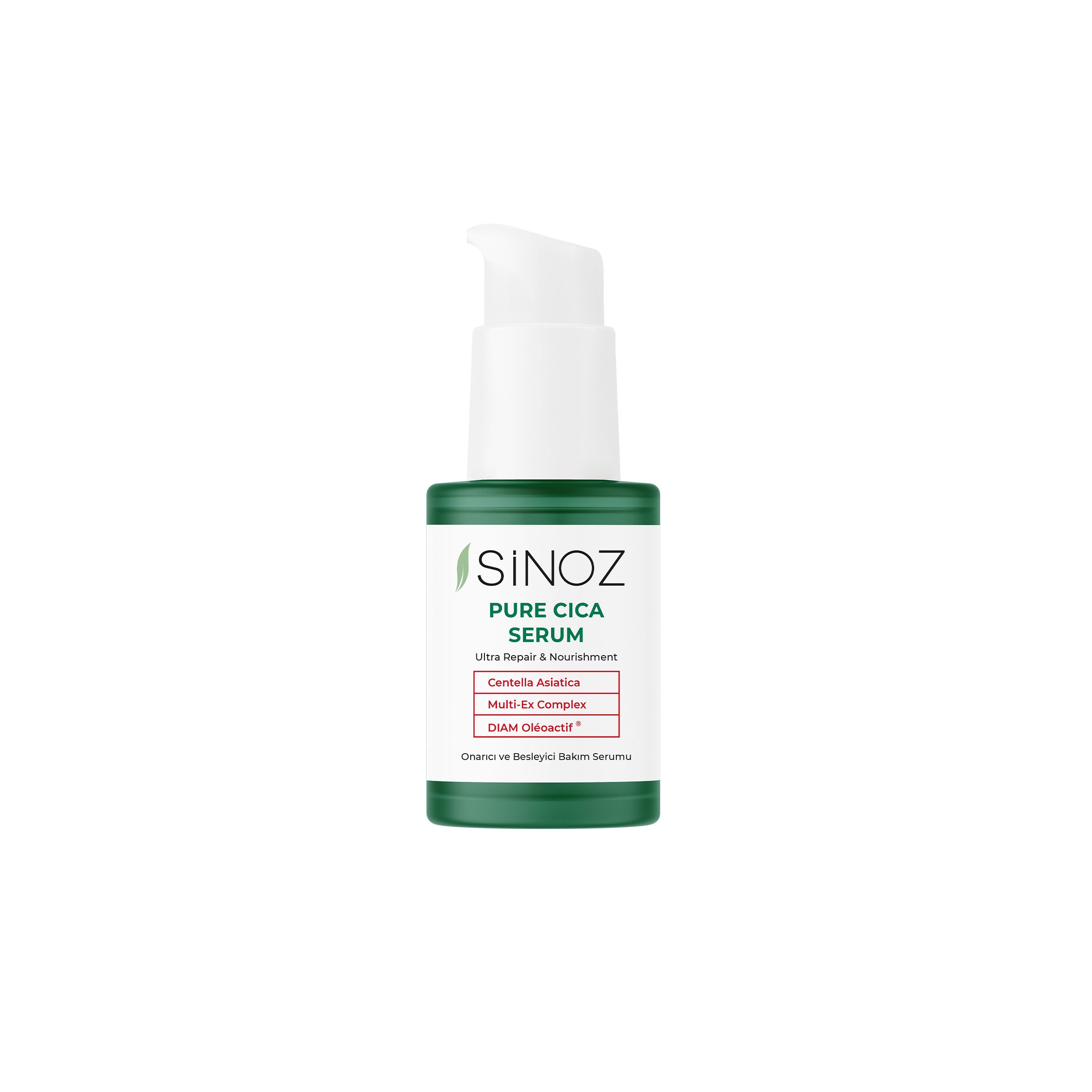 SINOZ PURE CICA СЕРУМ ЗА ЛИЦЕ