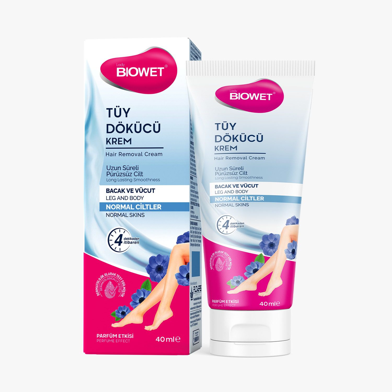 BIOWET крема за депилација Normal