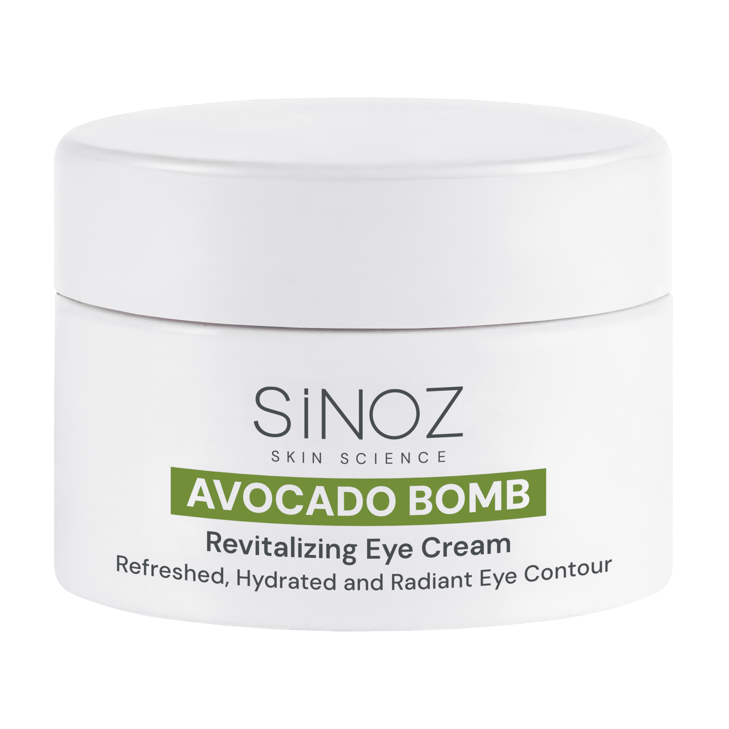 НОВО Sinoz Avocado Bomb ревитализирачки крем за пределот околу очите