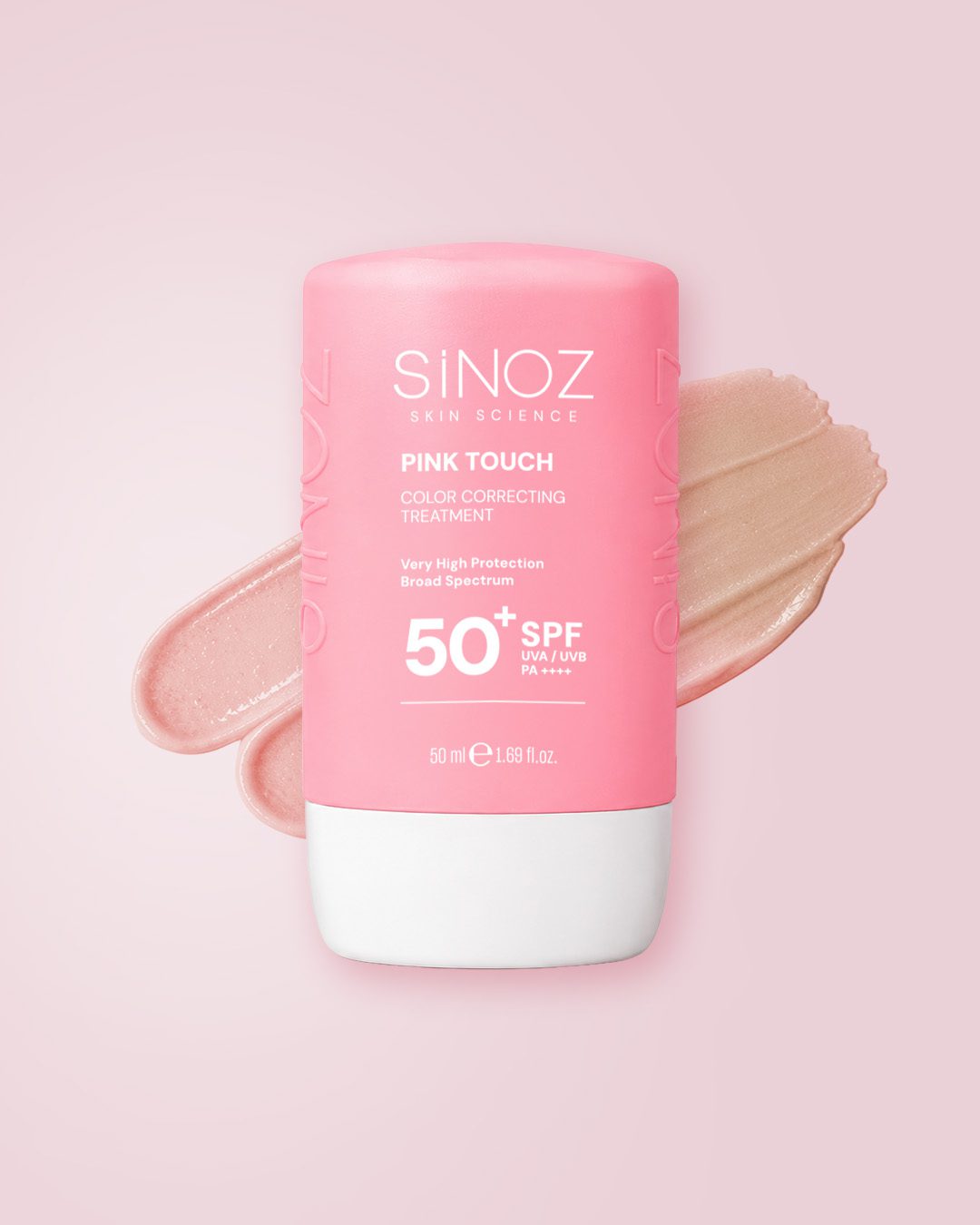 Втора слика наSINOZ Pink Touch Корективен Третман СПФ 50+
