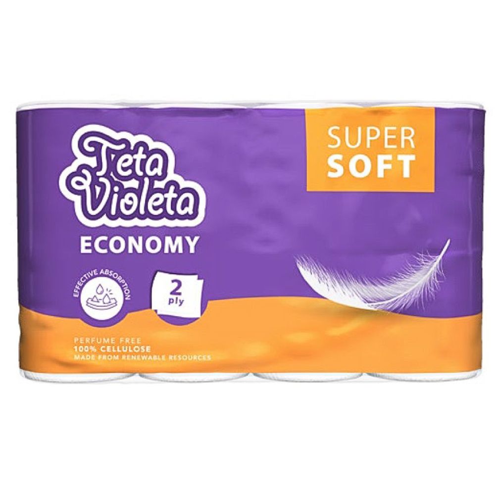 Violeta Super soft Двојслојни кујнски бришачи 4/1
