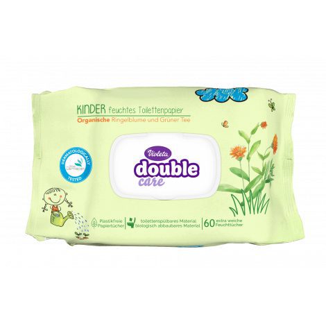 Violeta Double Care Влажна тоалетна хартија со невен 60/1