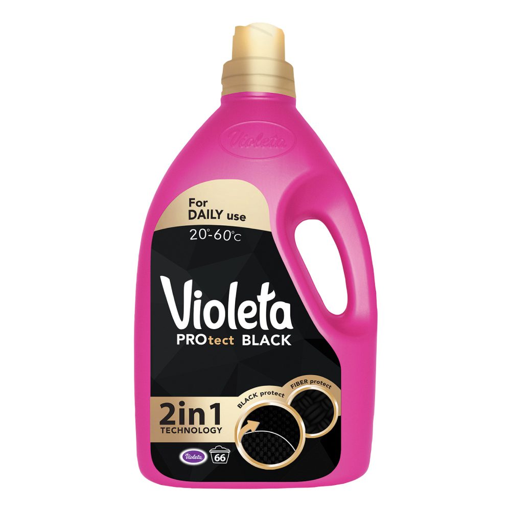Violeta PROtect Black Течен детергент 3,96л
