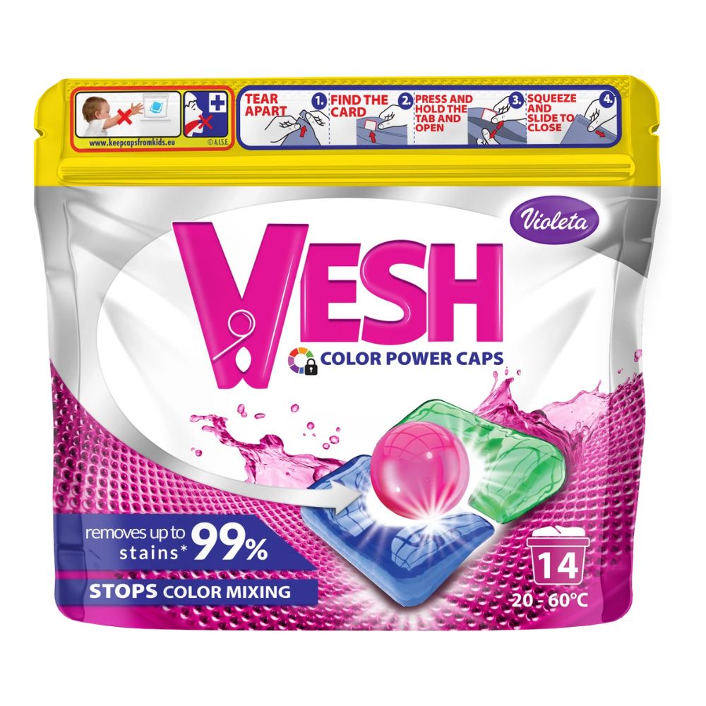 Violeta Vesh Color Капсули за шарени алишта 14/1